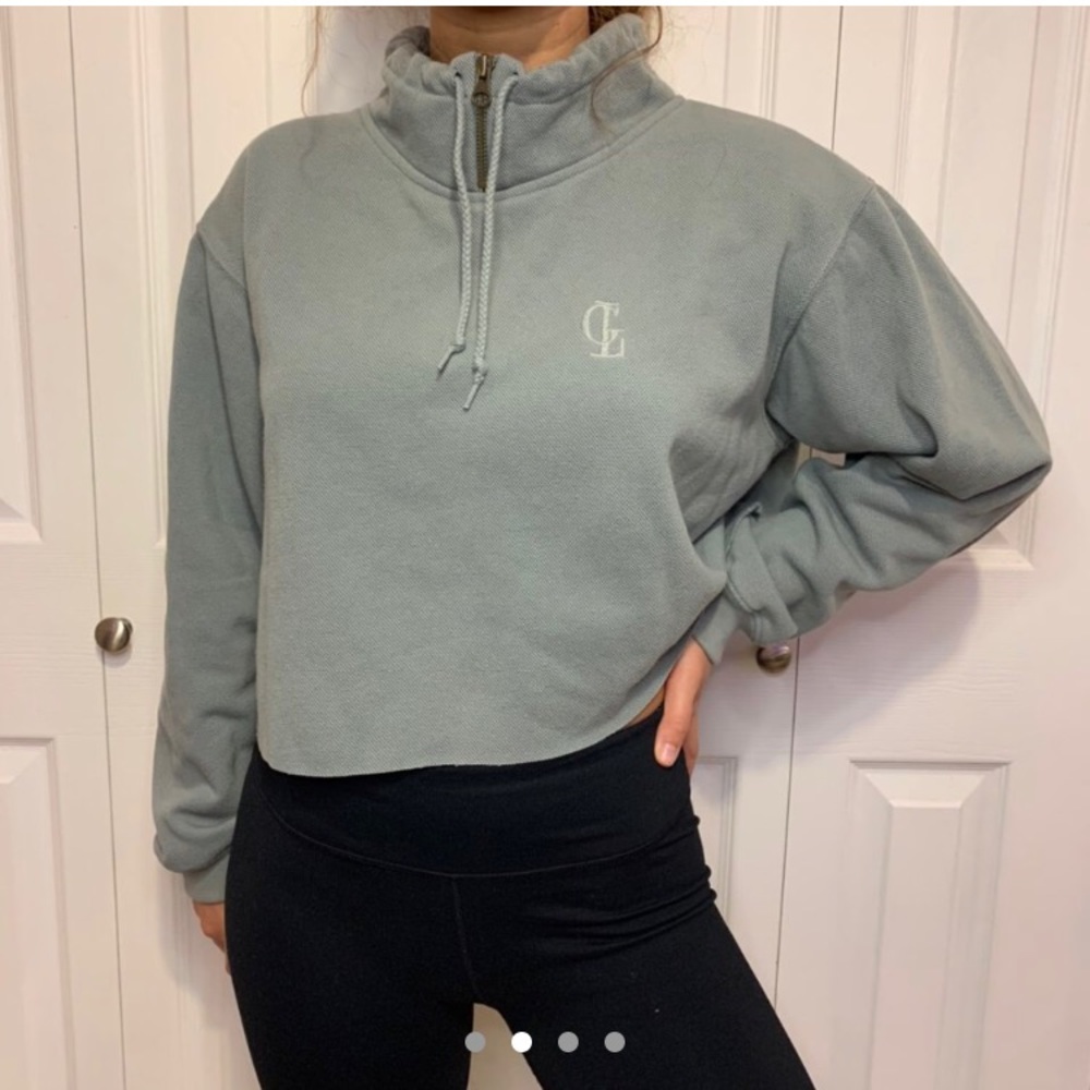 mock neck sweater